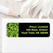 抽象芸術渦 ラベル (インサイチュ)