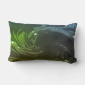 抽象芸術渦 ランバークッション (裏面)