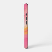 抽象芸術渦 iPhoneケース (左側面)