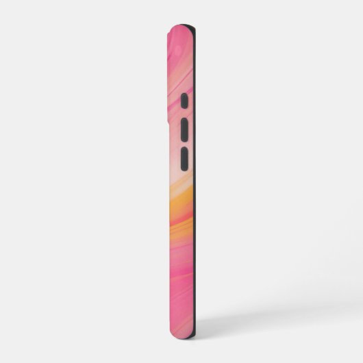 抽象芸術渦 iPhoneケース (左側面)