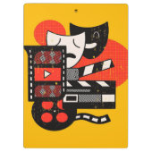 抽象芸術演技劇場|演劇 クリップボード (裏面)