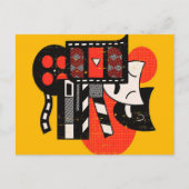 抽象芸術演技劇場|演劇 シーズンポストカード (正面)