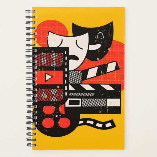 抽象芸術演技劇場|演劇 プランナー手帳 (正面)