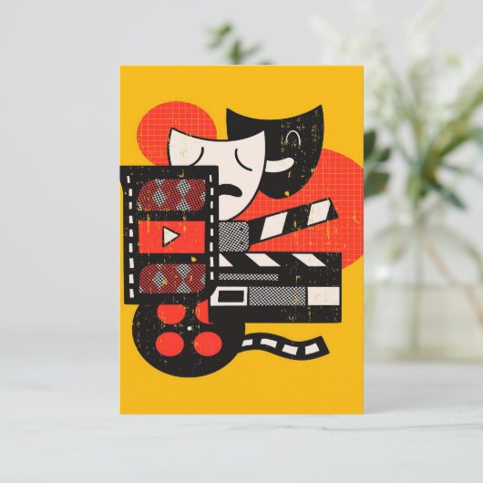 抽象芸術演技劇場|演劇 出欠カード (スタンド正面)