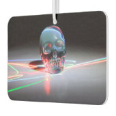 抽象芸術澄んスカル カーエアーフレッシュナー (左)