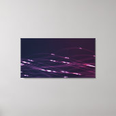 抽象芸術濃い紫 キャンバスプリント (正面)