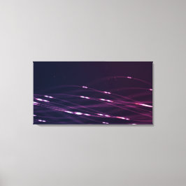 抽象芸術濃い紫 キャンバスプリント