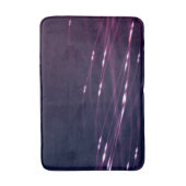 抽象芸術濃い紫 バスマット (正面縦)
