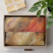 抽象芸術火災と金ゴールドティッシュペーパー 薄葉紙 (ギフト)