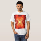 抽象芸術火災 Tシャツ (正面フル)