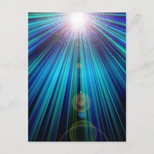 抽象芸術灯 ポストカード (正面)