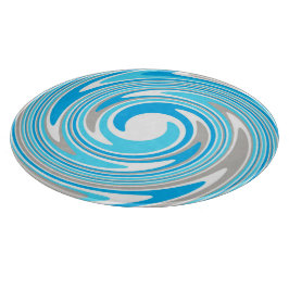 抽象芸術灰色スパイラル カッティングボード