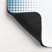 抽象芸術点々のある口 マウスパッド (コーナー)