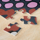 抽象芸術点 ジグソーパズル (側面)