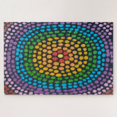 抽象芸術点 ジグソーパズル (横)