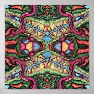 抽象芸術点 ポスター