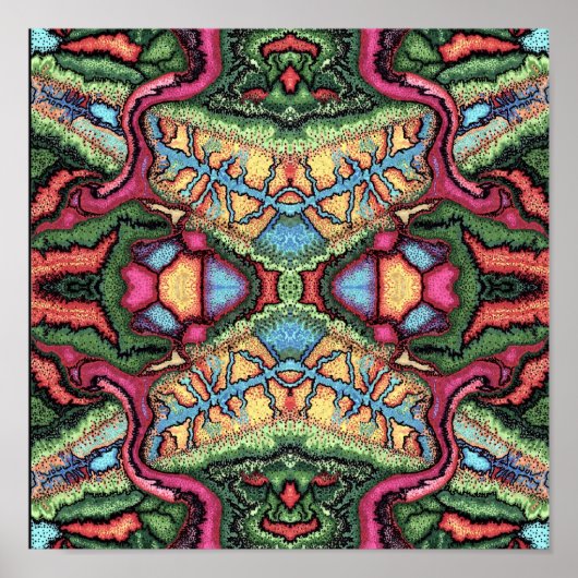 抽象芸術点 ポスター (正面)