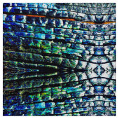 抽象芸術焼樹皮 ファブリック (クローズアップ)