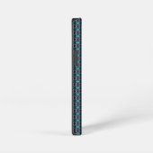 抽象芸術煙シームレスなパターン iPhoneケース (右側面)