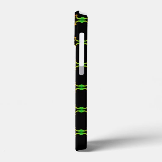 抽象芸術煙模様 Case-Mate iPhoneケース (裏面 / 左)