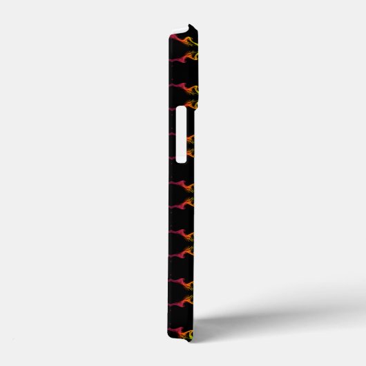 抽象芸術煙模様 Case-Mate iPhoneケース (裏面 / 右)