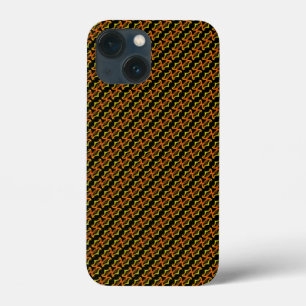 抽象芸術煙模様 iPhone 13 MINIケース
