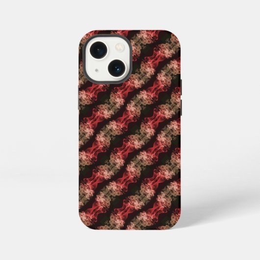 抽象芸術煙模様 iPhoneケース (裏面)