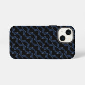 抽象芸術煙模様 iPhoneケース (裏面横)