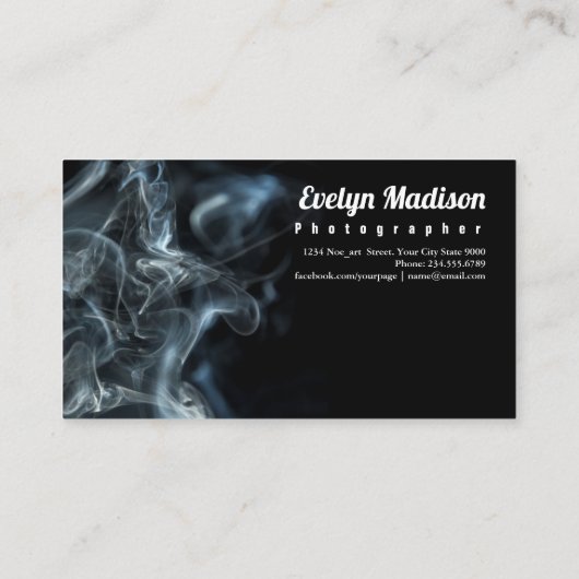 抽象芸術煙g888 名刺 (裏面)