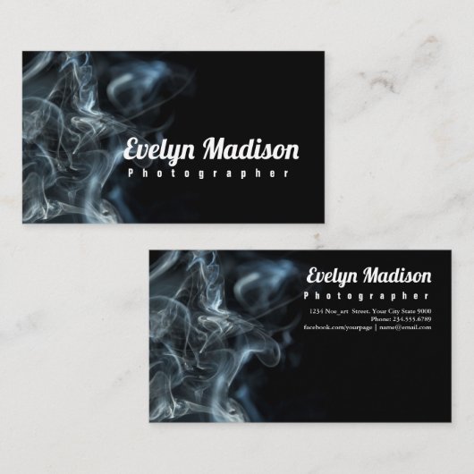 抽象芸術煙g888 名刺 (正面/裏面)