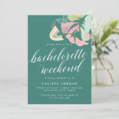 抽象芸術熱帯バチェロレッテ週末招待状 (スタンド正面)