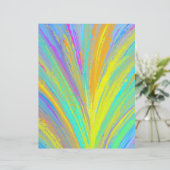 抽象芸術熱帯夏おもしろいスクラップブック紙 (スタンド正面)