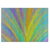 抽象芸術熱帯夏おもしろい カッティングボード (正面)
