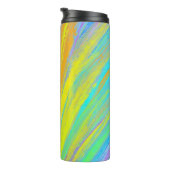 抽象芸術熱帯夏おもしろい タンブラー (回転右)