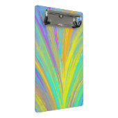 抽象芸術熱帯夏おもしろい ミニクリップボード (アングル)