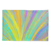 抽象芸術熱帯夏おもしろい 枕カバー (裏面-左)