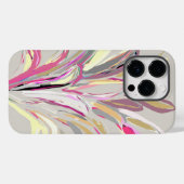 抽象芸術熱帯植物ベクトルアートスタイル Case-Mate iPhoneケース (裏面 (横))