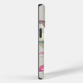 抽象芸術熱帯植物ベクトルアートスタイル Case-Mate iPhoneケース (裏面 / 右)