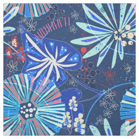 抽象芸術熱帯 ファブリック (見本)