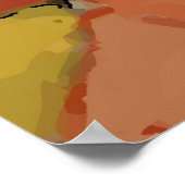 抽象芸術犬オンブリッジ ポスター (角)