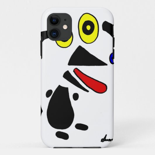 抽象芸術犬iPhone 5かろうじてケース Case-Mate iPhoneケース (裏面)