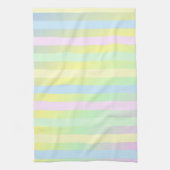 抽象芸術状のレインボーカラーのキッチンタオル キッチンタオル (縦)