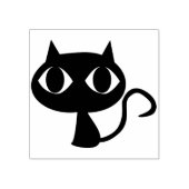 抽象芸術猫のスタンプ ラバースタンプ (インプリント)