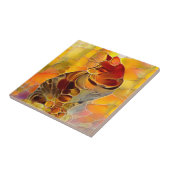 抽象芸術猫セラミックタイル タイル (側面)