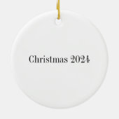 抽象芸術猫 セラミックオーナメント (裏面)