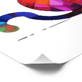 抽象芸術猫 ポスター (コーナー)