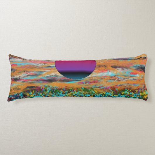 抽象芸術現実抱き枕 ボディピロー (正面)