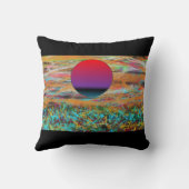 抽象芸術現実装飾用クッション クッション (裏面)