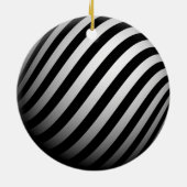 抽象芸術球オーナメント セラミックオーナメント (裏面)