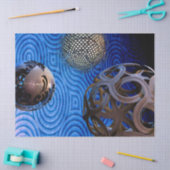 抽象芸術球ティッシュペーパー 薄葉紙 (クラフト)